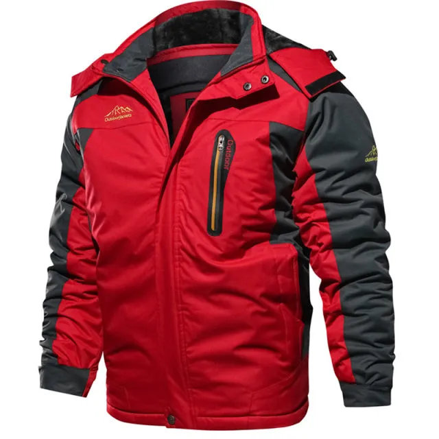 West Louis Alpine Thick Military Waterproof Warm Parka
