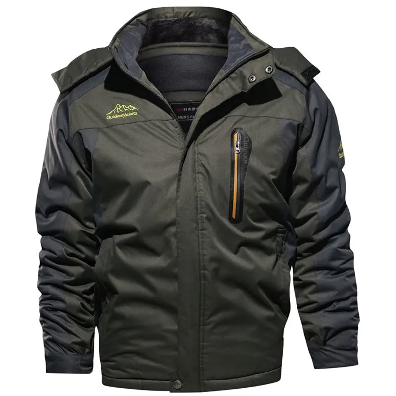West Louis Alpine Thick Military Waterproof Warm Parka