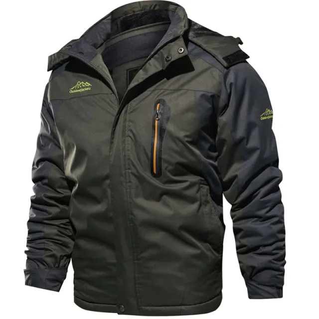 West Louis Alpine Thick Military Waterproof Warm Parka