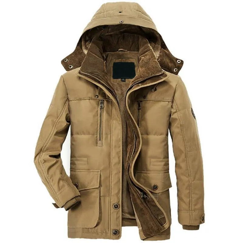 West Louis Detachable Hat Wool Liner Parka