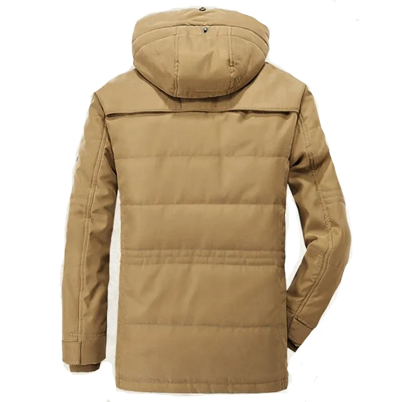 West Louis Detachable Hat Wool Liner Parka