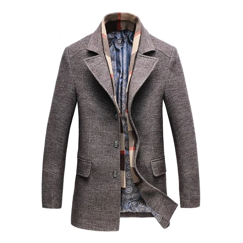 West Louis Royal Wool Coat