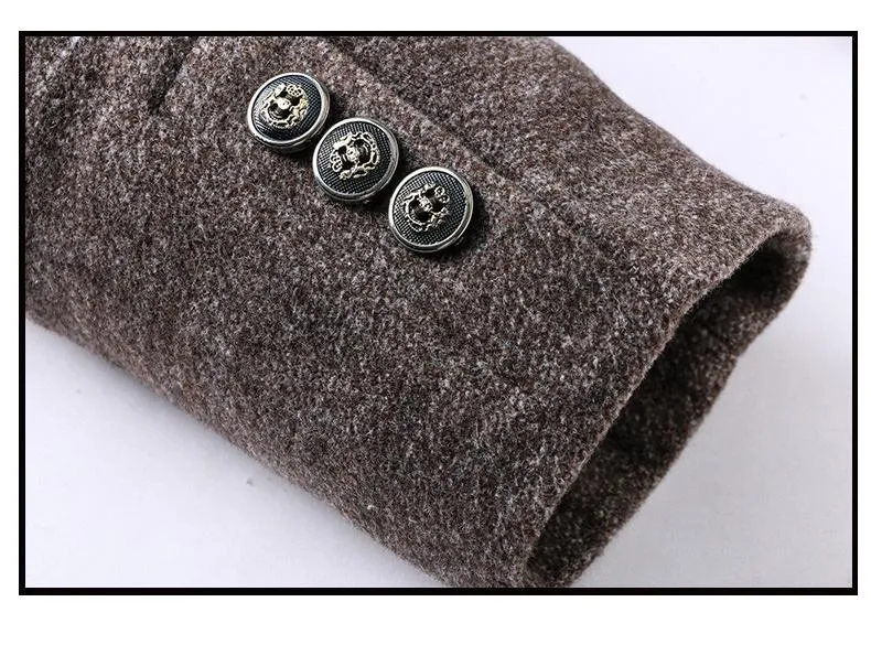 West Louis Royal Wool Coat